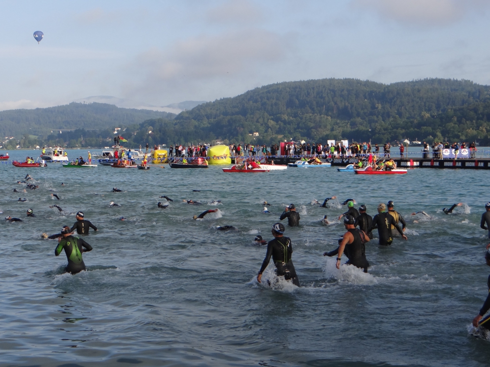 Ironman Austria 2016 - Schwimmstart