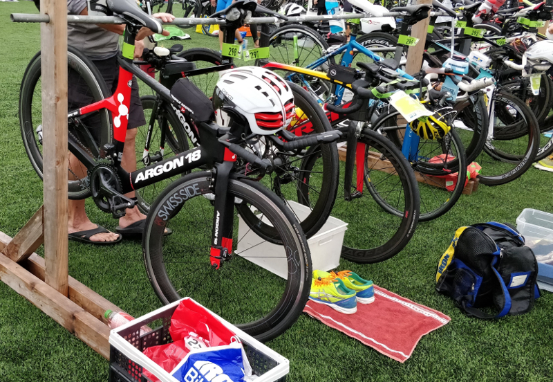 Trumer Triathlon Wechselzone