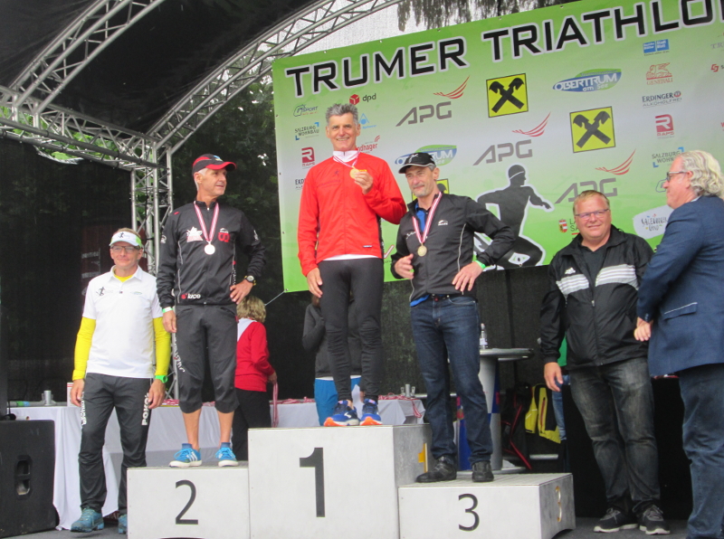 Trumer Triathlon Siegerehrung