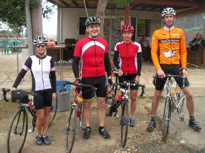 Susi, Frank, Moni und Markus