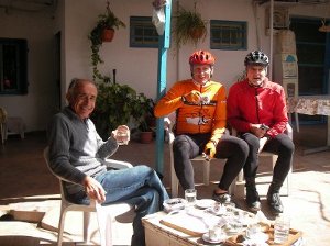 Kaffee trinken mit dem Bäcker